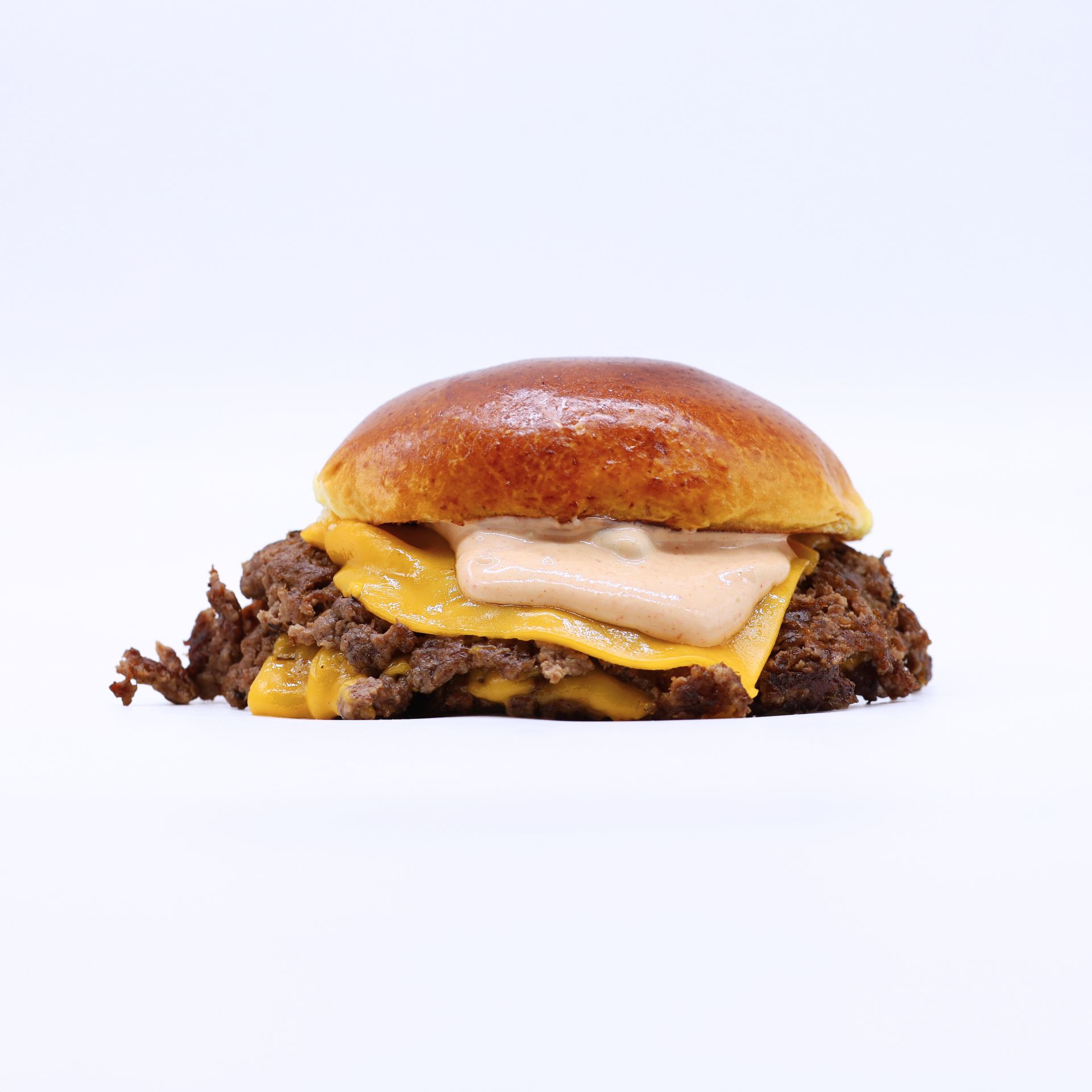 Burger Doble Aplastada Con Queso